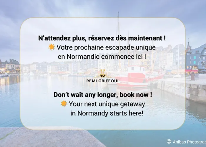 Le Bois Bleu 3rd Floor Elegance & Comfort In The Heart Of Appartement Honfleur